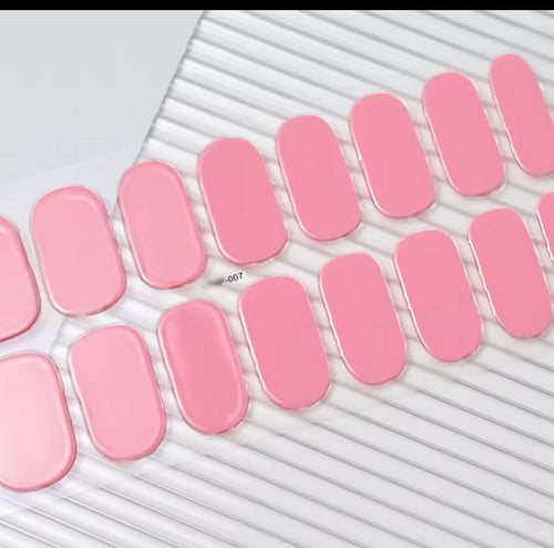 SemiNails WRAPS™  - Hybrydowe Naklejki Na Paznokcie Sweet Pink