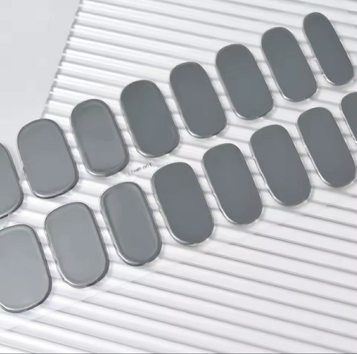 SemiNails WRAPS™  - Hybrydowe Naklejki Na Paznokcie Grey