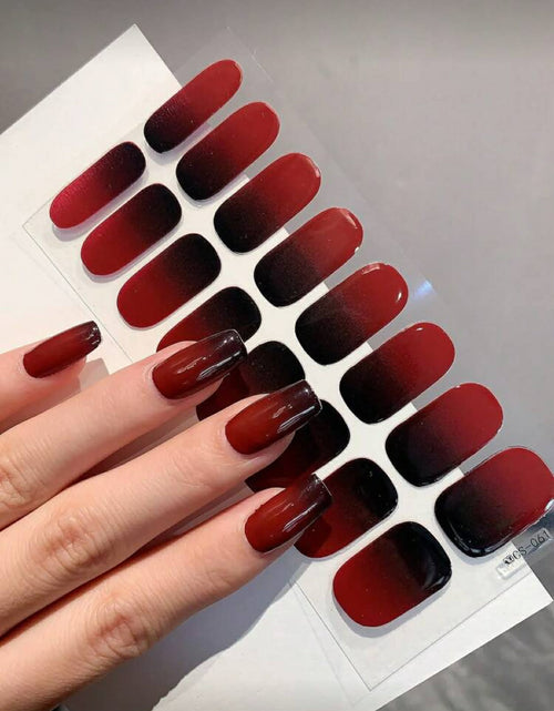 SemiNails WRAPS™  - Hybrydowe Naklejki Na Paznokcie Ombre Red