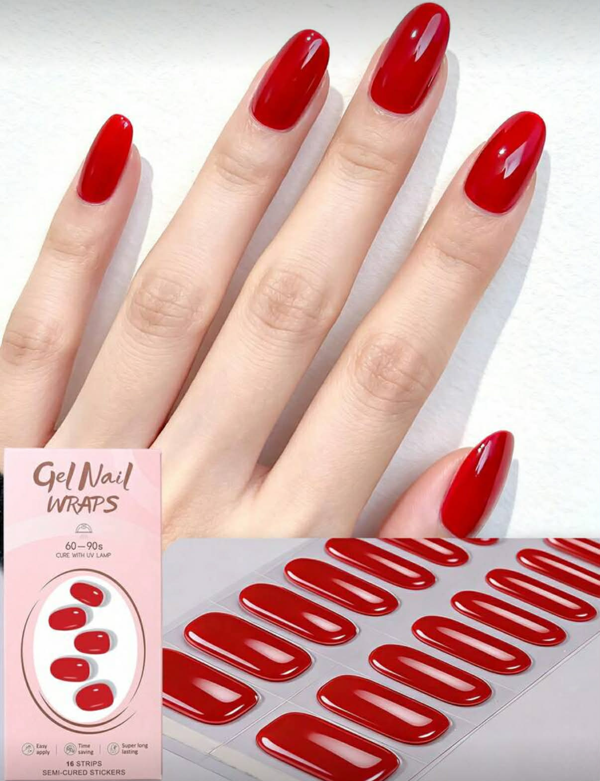 SemiNails WRAPS™  - Hybrydowe Naklejki Na Paznokcie