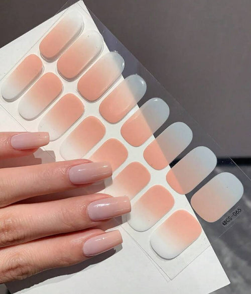 SemiNails WRAPS™  - Hybrydowe Naklejki Na Paznokcie Ombre BabyBoomer
