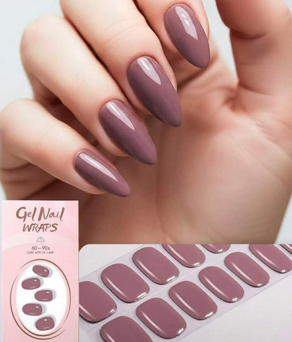 SemiNails WRAPS™  - Hybrydowe Naklejki Na Paznokcie Powder Pink