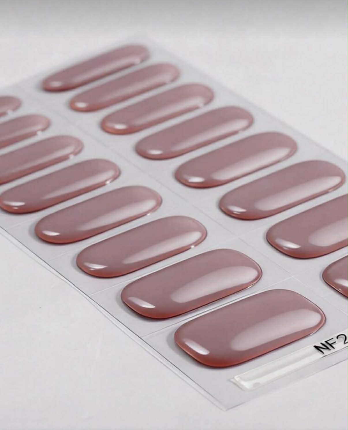 SemiNails WRAPS™  - Hybrydowe Naklejki Na Paznokcie Powder Pink