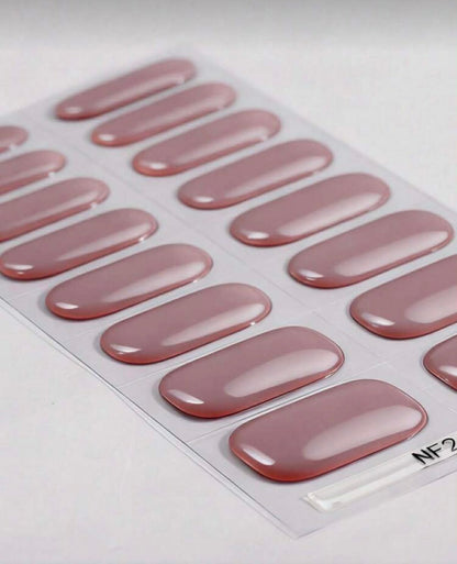 SemiNails WRAPS™  - Hybrydowe Naklejki Na Paznokcie Powder Pink