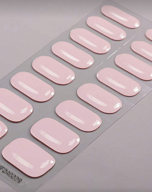 SemiNails WRAPS™  - Hybrydowe Naklejki Na Paznokcie Candy Pink