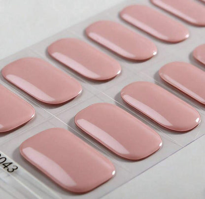 SemiNails WRAPS™  - Hybrydowe Naklejki Na Paznokcie Light Pink